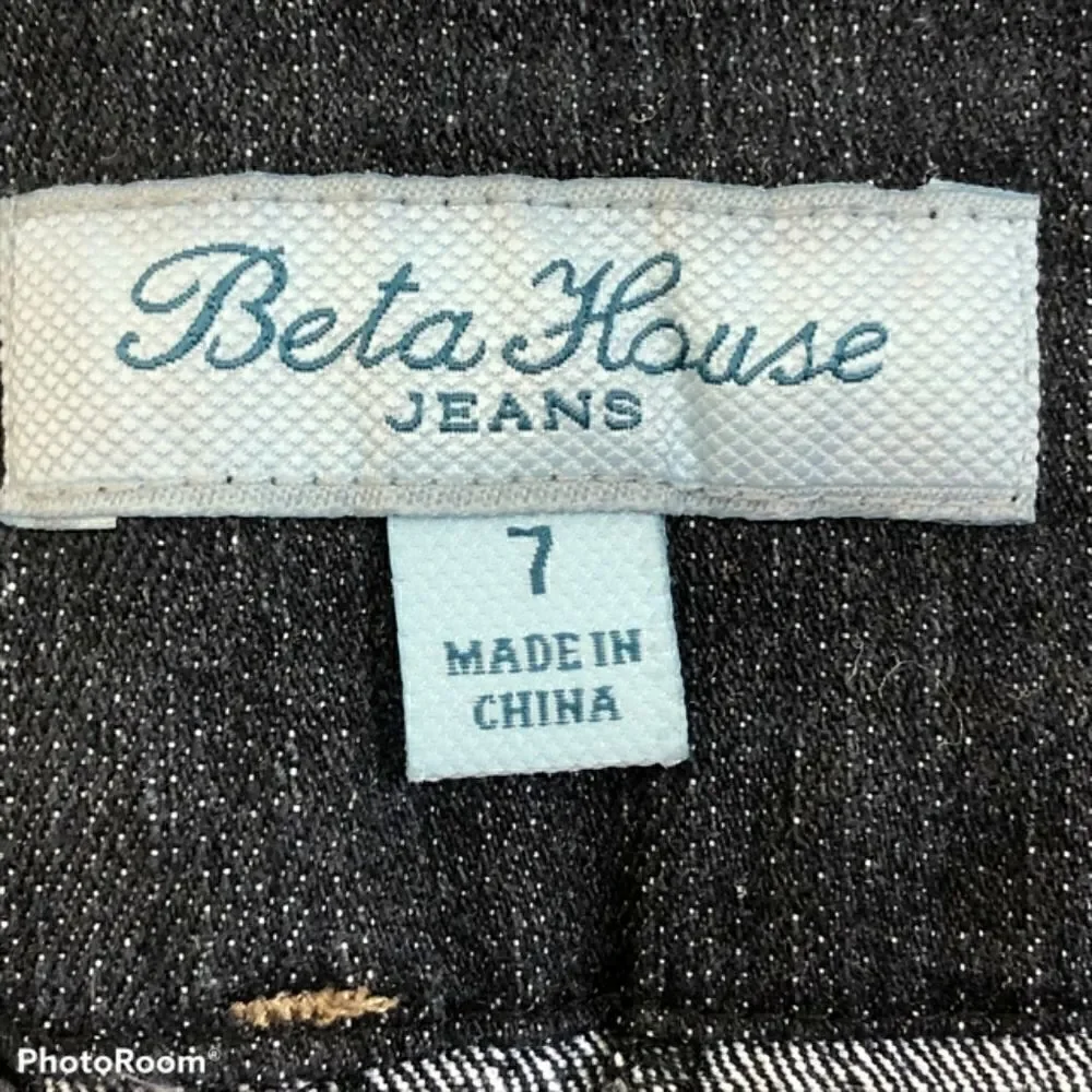 Beta House Blue Jean Shorts